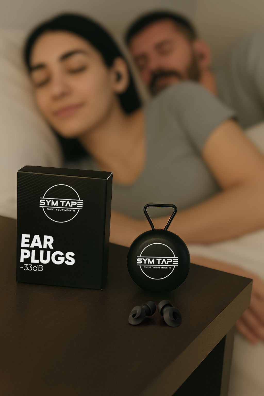 SYM Tape Silicone Reusable Earplugs