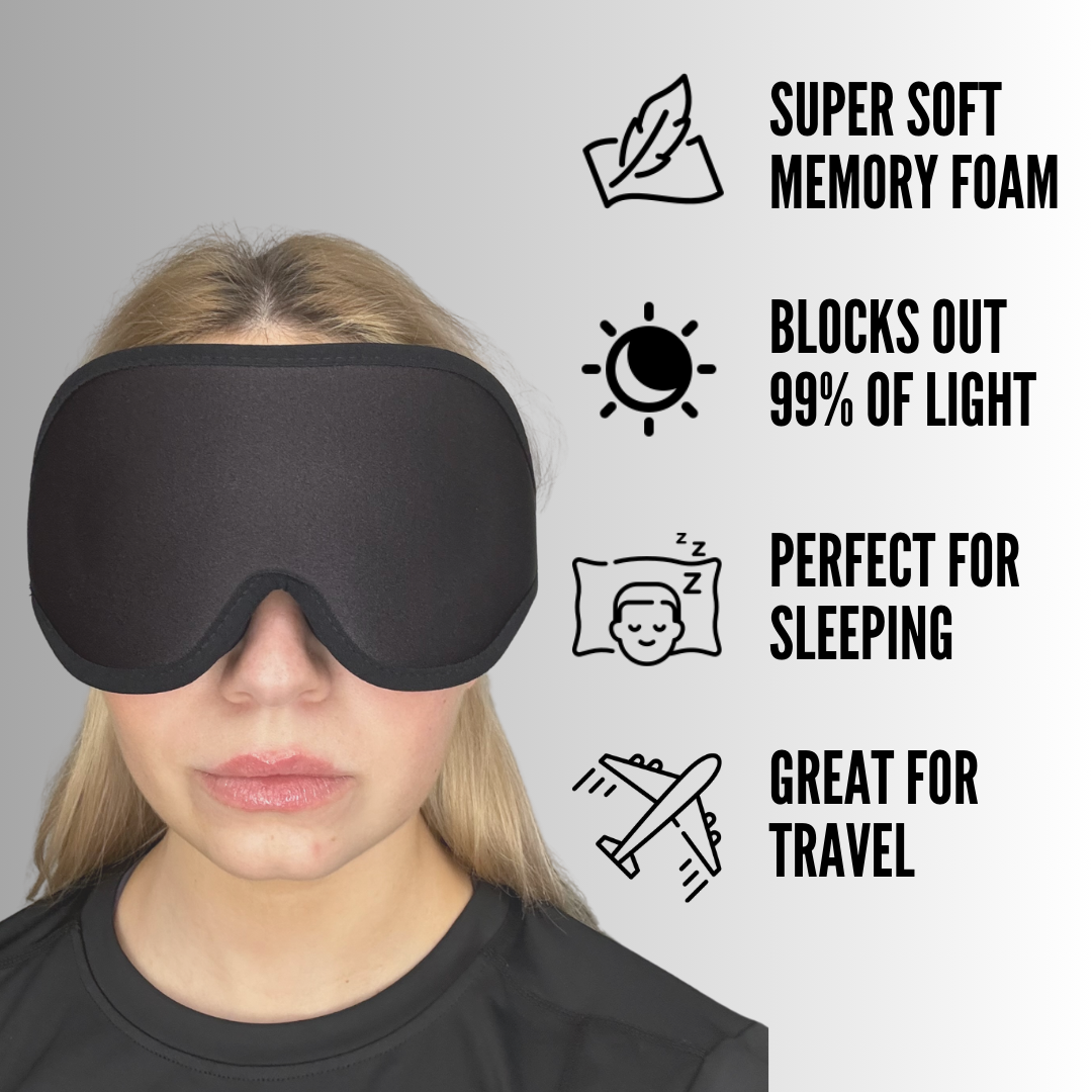 SYM LUXE 3D Blackout Eye Mask