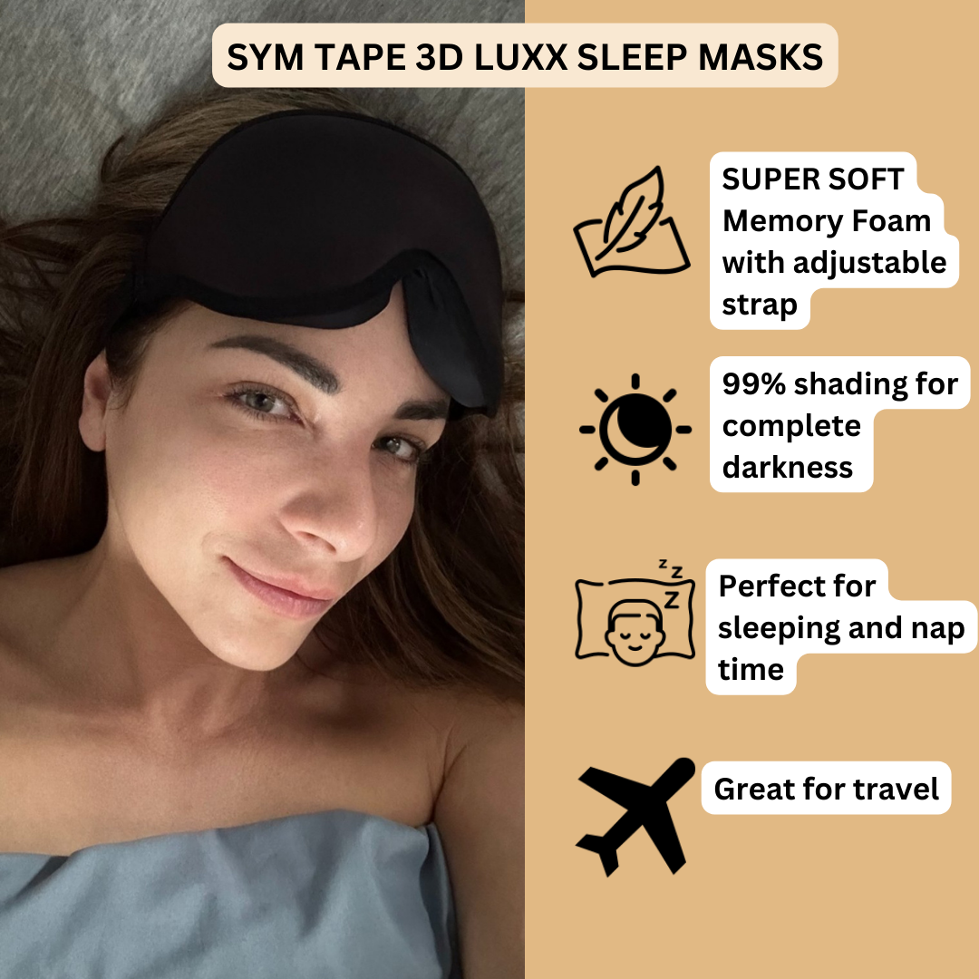 SYM LUXE 3D Blackout Eye Mask